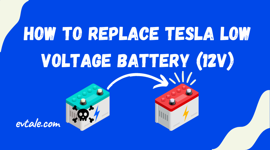 How To Replace Tesla Low Voltage Battery (12V)