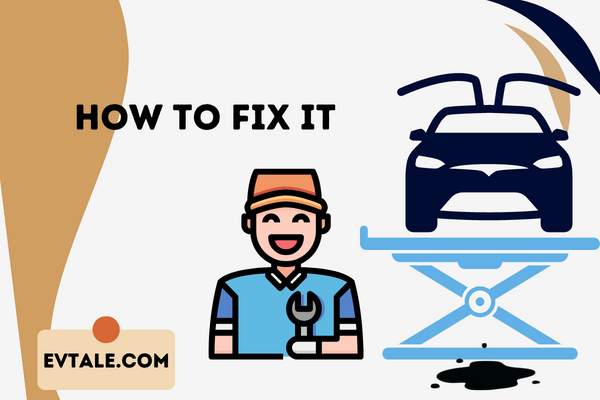 how to fix tesla leaking oil